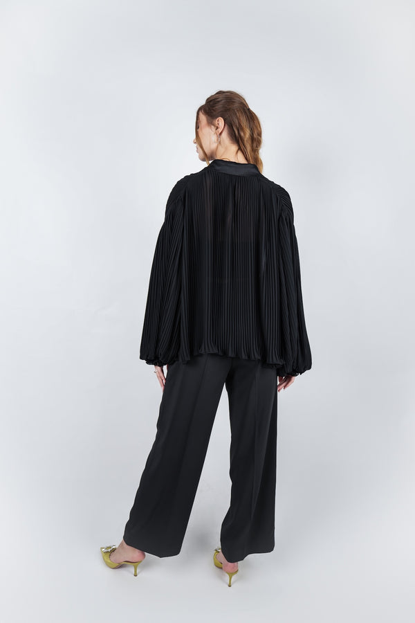 chemise Pleated with ruffles