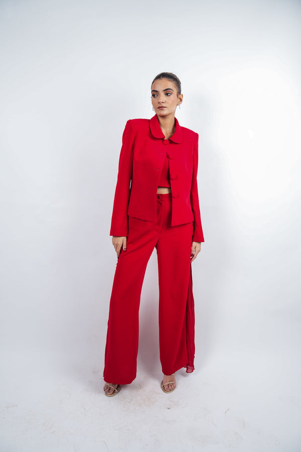 2 Pieces blazer suit