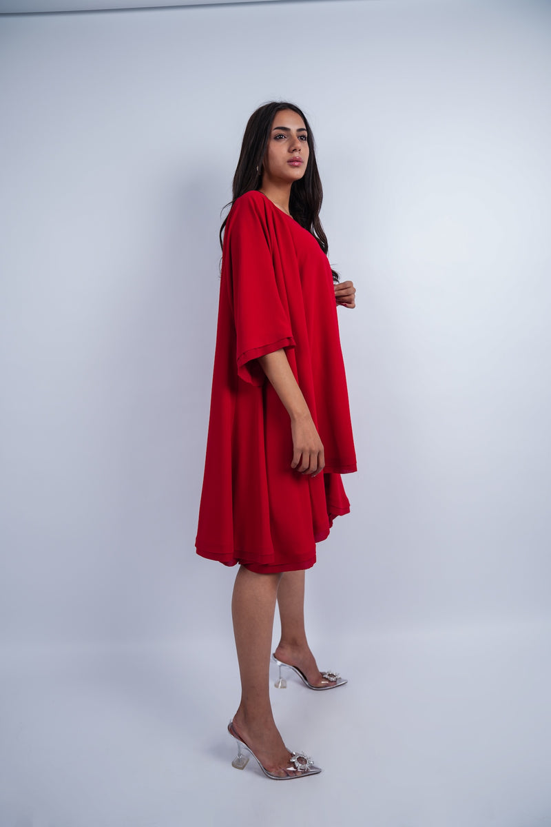 Dress With Trim Mini